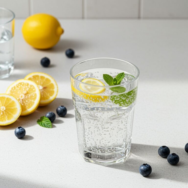 is flavored carbonated water healthy