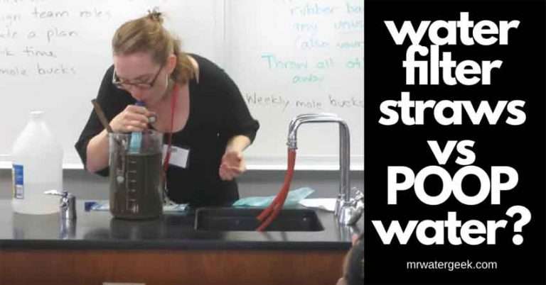 Water Filter Straws so GOOD You Can Drink Poop Water!